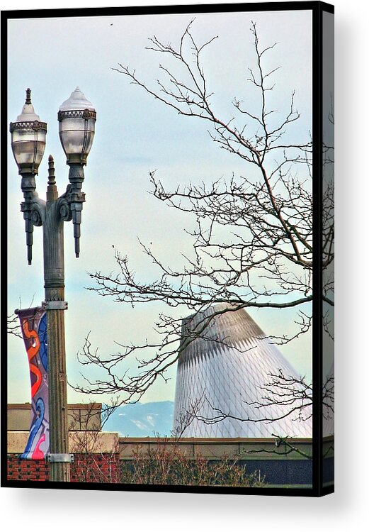 Mistymisschristie Acrylic Print featuring the photograph Finial Faux Pas by Chris Anderson