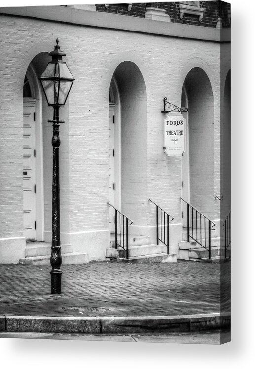 Ford's Acrylic Print featuring the photograph Ford's Theatre by Ross Henton