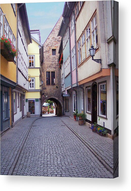 Germany Acrylic Print featuring the photograph German bridge by Robert Suggs