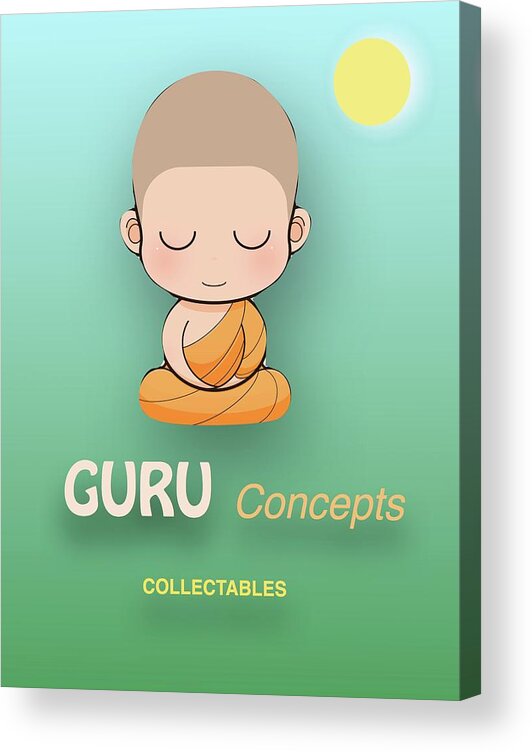 Guru Acrylic Print featuring the photograph GURU Concepts logo by Jack Eadon