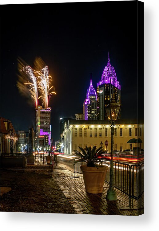 Newyear Acrylic Print featuring the photograph Happy New Year by Brad Boland