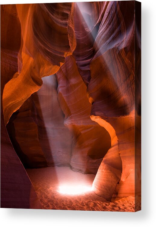 Antelope Canyon Acrylic Print featuring the photograph Illumination by Carl Amoth