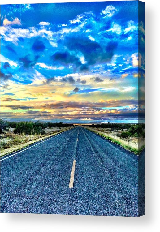 Sunset Acrylic Print featuring the photograph Into Nirvana by Brad Hodges