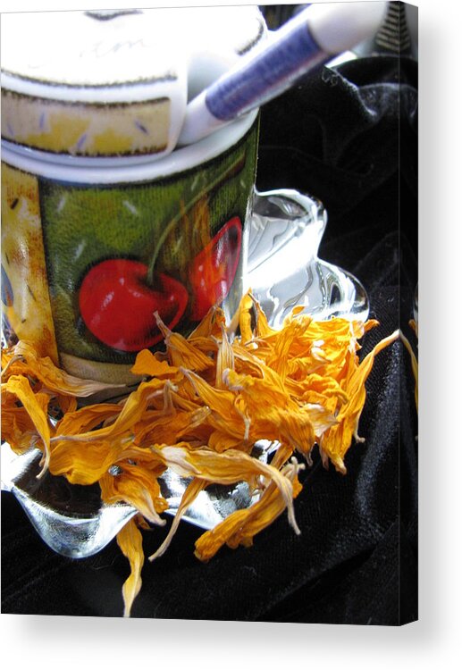 Jelly Jar Acrylic Print featuring the photograph Jam Jar by Lindie Racz