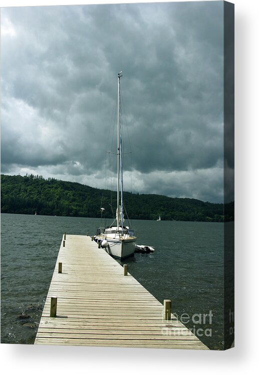 Lake Windermere Acrylic Print featuring the photograph Lake Windermere by Mini Arora