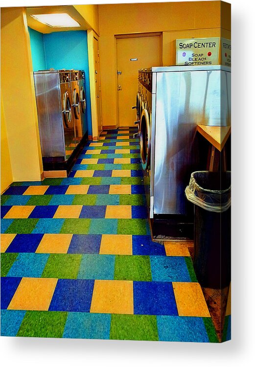 Colors Acrylic Print featuring the photograph Laundry Colors by Jimmy Ostgard