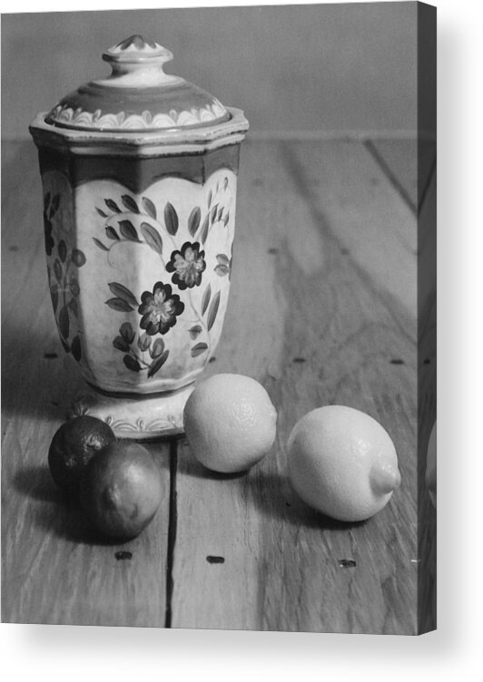Cooking Acrylic Print featuring the photograph Lemons and Limes by Henry Krauzyk