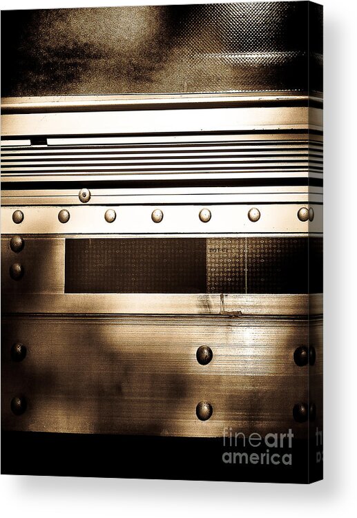 Metal Acrylic Print featuring the photograph Metal In Noonlight by Fei A