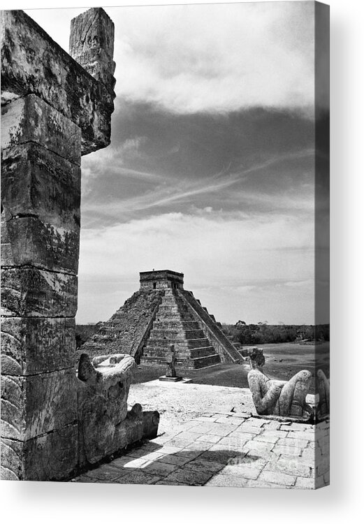 Altar Acrylic Print featuring the photograph Mexico: Chichen Itza, by Granger