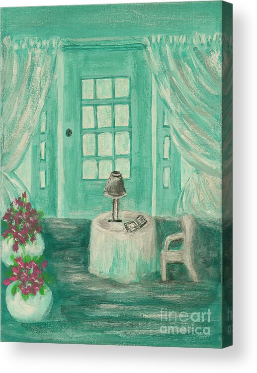  Acrylic Print featuring the painting My Sun Room by Pati Pelz