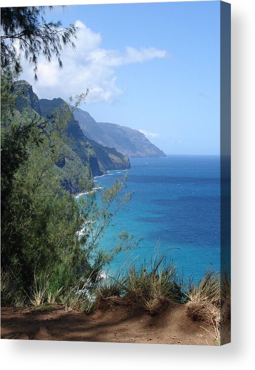 Landscape Acrylic Print featuring the photograph Na Pali Coast by Richard Deurer