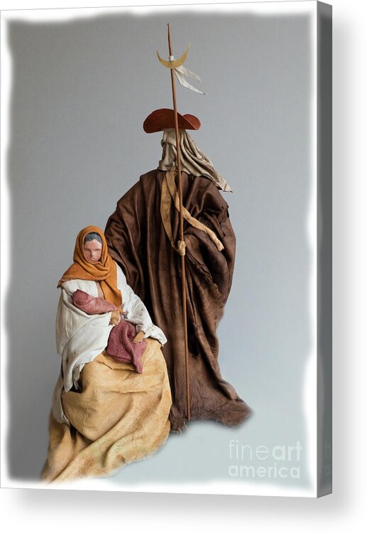 Artist Acrylic Print featuring the photograph Nativity Scene From Pirates Of The Caribbean? by Al Bourassa