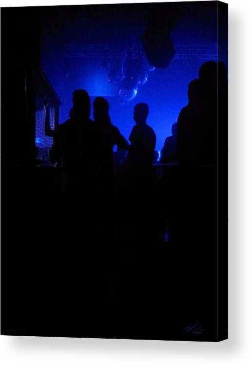Club Acrylic Print featuring the photograph Nightlife by Michael Blaine