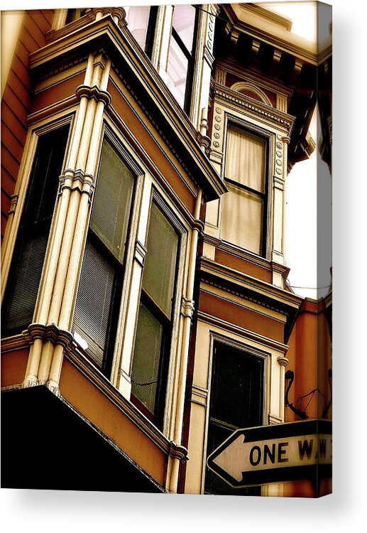 San Francisco Acrylic Print featuring the photograph North On Fillmore by Ira Shander