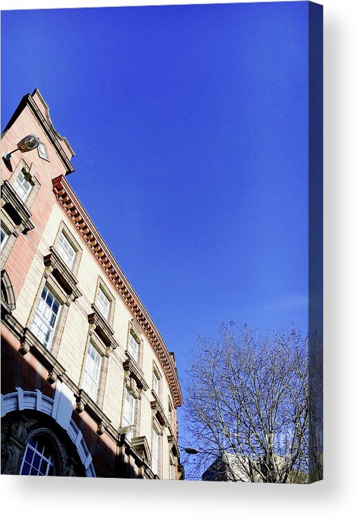Apartment Acrylic Print featuring the photograph Norwich Buildings by Tom Gowanlock