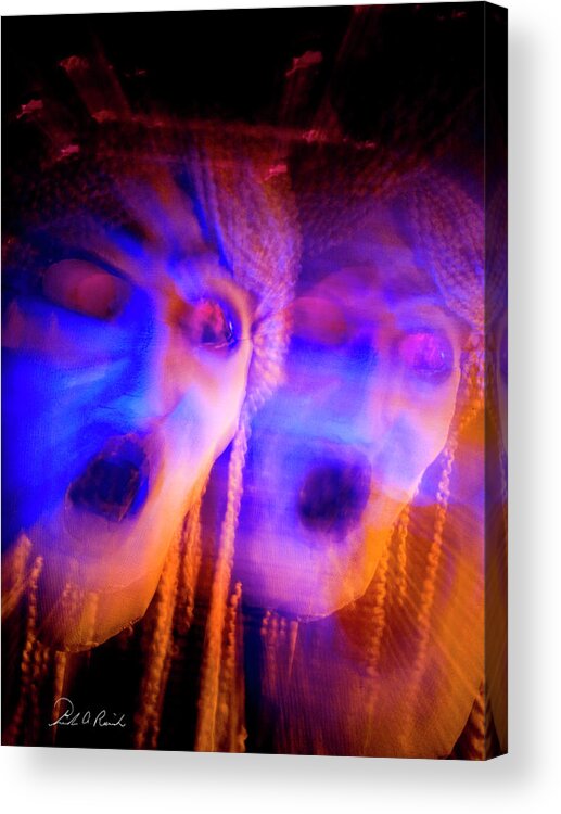 Color Acrylic Print featuring the photograph Oh Noooo by Frederic A Reinecke
