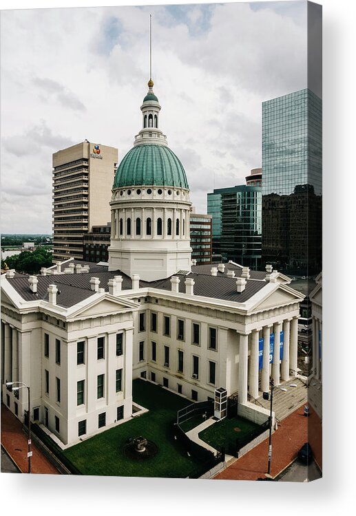 Courthouse Acrylic Print featuring the photograph Old Courthouse - St. Louis, MO by Dylan Murphy