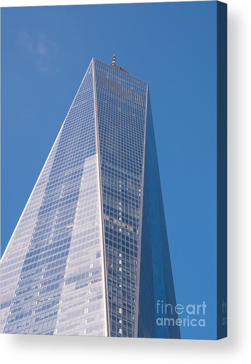 Clarence Holmes Acrylic Print featuring the photograph One World Trade Center III by Clarence Holmes