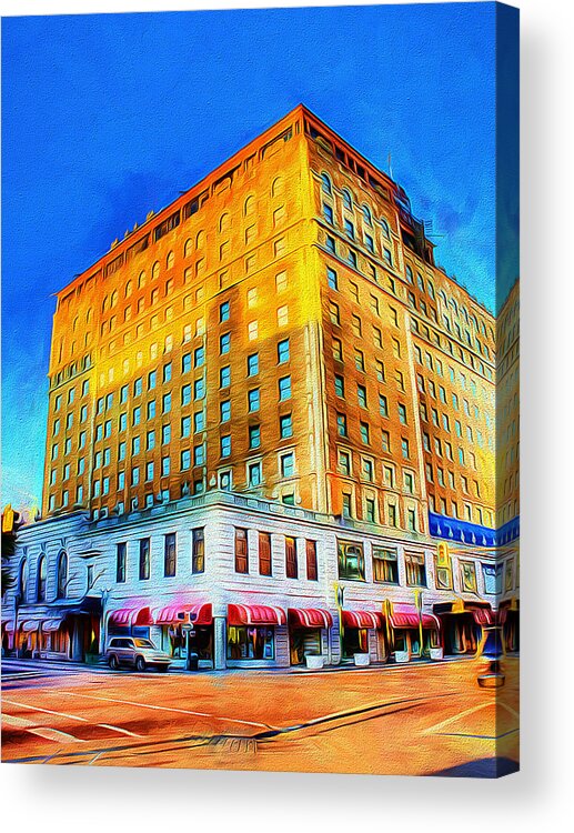 Peabody Hotel Acrylic Print featuring the photograph Peabody Hotel - Memphis by Barry Jones