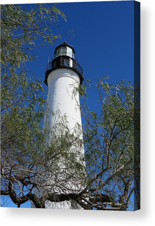 Texas Acrylic Print featuring the photograph Point Isabel Light by Keith Stokes