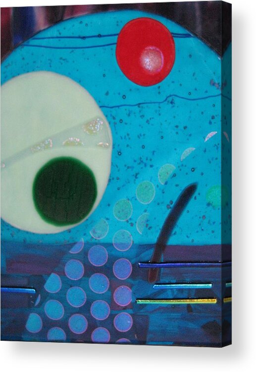 Portal Acrylic Print featuring the sculpture Portal by Mark Lubich