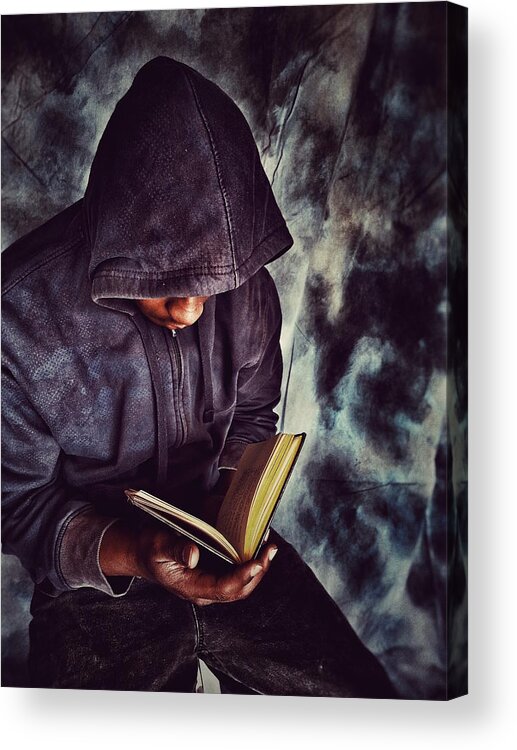 Hood Acrylic Print featuring the photograph Read and Grow by Al Harden