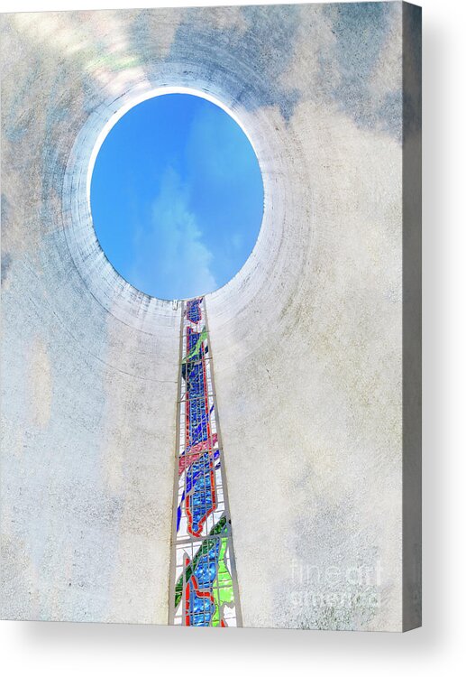 Circle Acrylic Print featuring the photograph Reflections of Spirit by Kathy Strauss