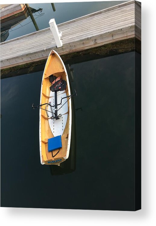 Boat Acrylic Print featuring the photograph Row Your Boat by Jason Nicholas