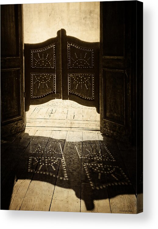 Texture Acrylic Print featuring the photograph Shadow Magic by Lucinda Walter