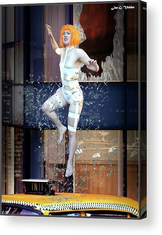 Vixen Acrylic Print featuring the photograph The 5th Element by Jon Volden