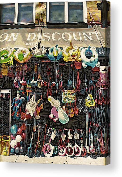 Toys Acrylic Print featuring the photograph Toys Galore by Onedayoneimage Photography