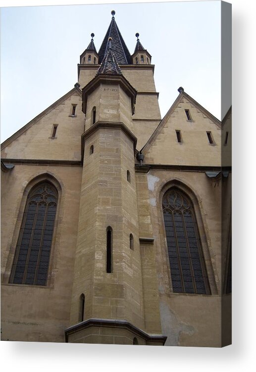 Romania Acrylic Print featuring the photograph Transylvania by Carole Hutchison