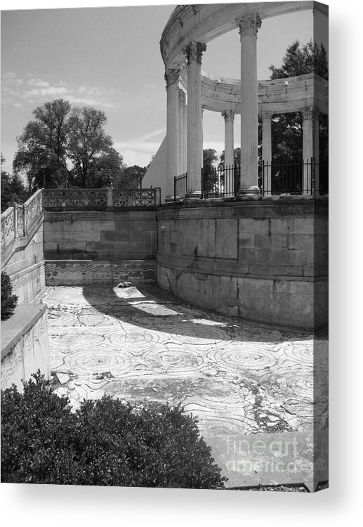 Architecture Acrylic Print featuring the photograph Untermyer Park 49 by Amaryllis Leon