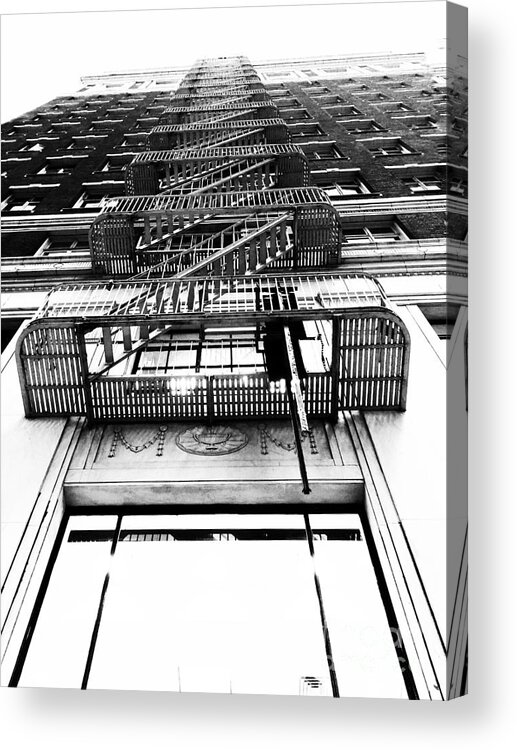 500 Views Acrylic Print featuring the photograph Urban Egress by Jenny Revitz Soper