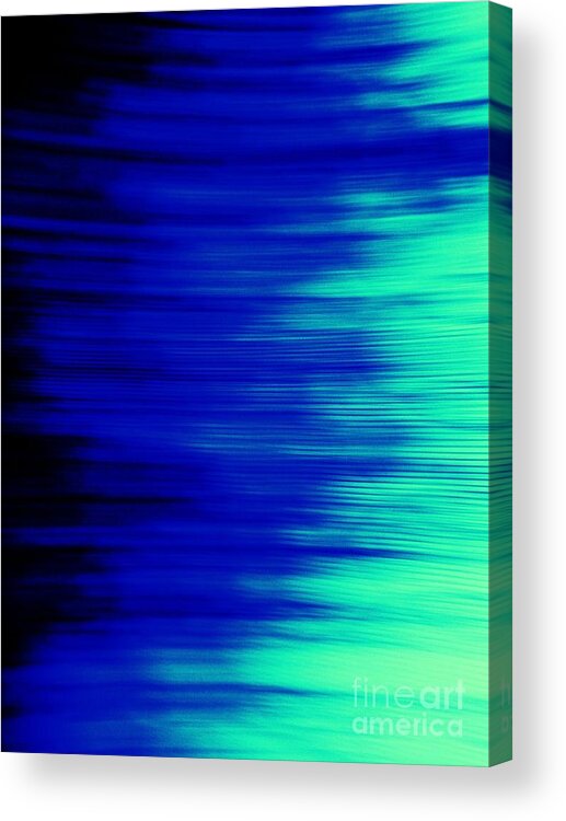 Abstract Acrylic Print featuring the photograph Vibration II by Daniele Smith