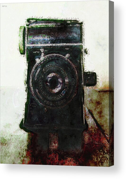 Photography Acrylic Print featuring the photograph Vintage Camera by Phil Perkins