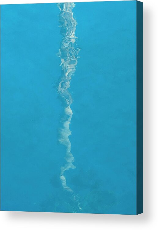 Pool Acrylic Print featuring the photograph Was Lugt Unten by Stan Magnan