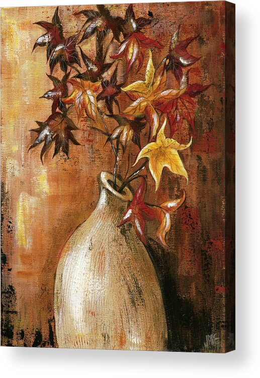 Botanical & Floral Acrylic Print featuring the painting Branches In Vase II #1 by Jade Reynolds