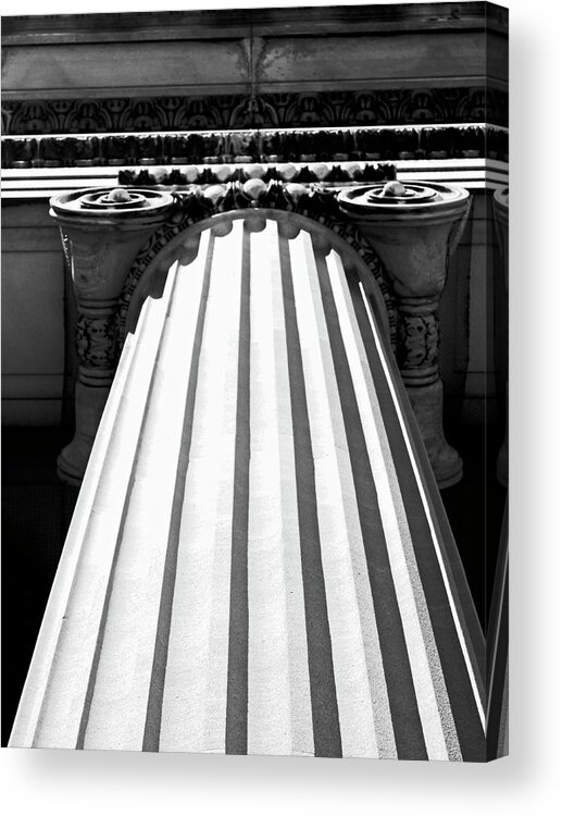 Photography Acrylic Print featuring the photograph Structural Details I #1 by Jeff Pica