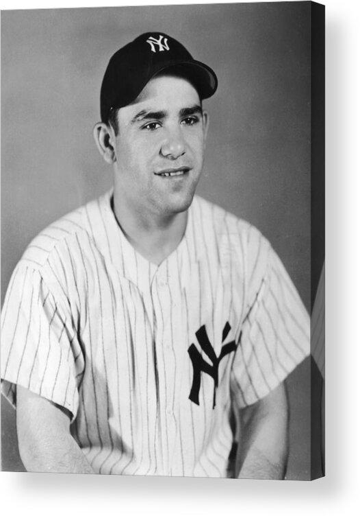 People Acrylic Print featuring the photograph Yogi Berra by Hulton Archive
