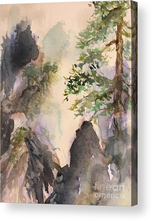 1352019 Acrylic Print featuring the painting 1352019 by Han in Huang wong