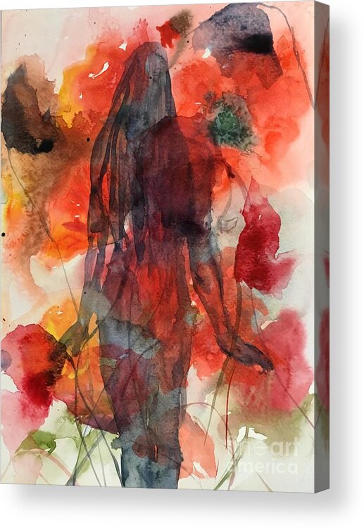 1382019 Acrylic Print featuring the painting 1382018 by Han in Huang wong