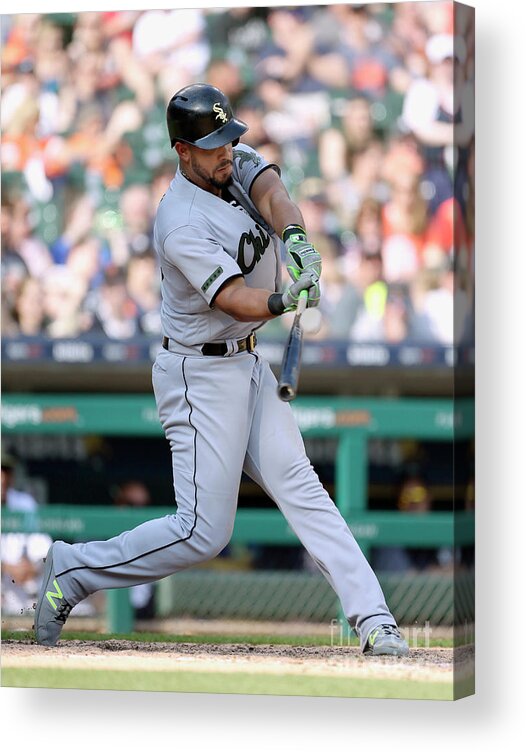 People Acrylic Print featuring the photograph Chicago White Sox V Detroit Tigers #16 by Duane Burleson