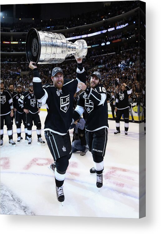 Playoffs Acrylic Print featuring the photograph 2012 Nhl Stanley Cup Final - Game Six by Bruce Bennett