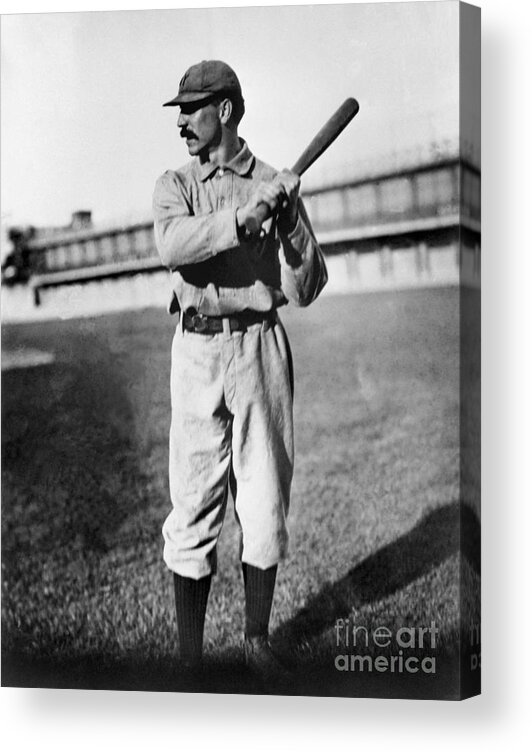 Sports Bat Acrylic Print featuring the photograph National Baseball Hall Of Fame Library by National Baseball Hall Of Fame Library