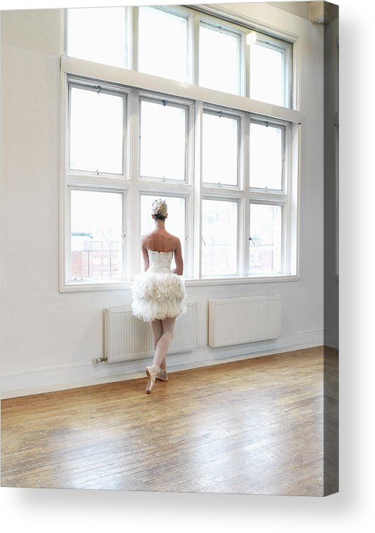 Ballet Dancer Acrylic Print featuring the photograph Amber Ballet 143 by Nick Dolding