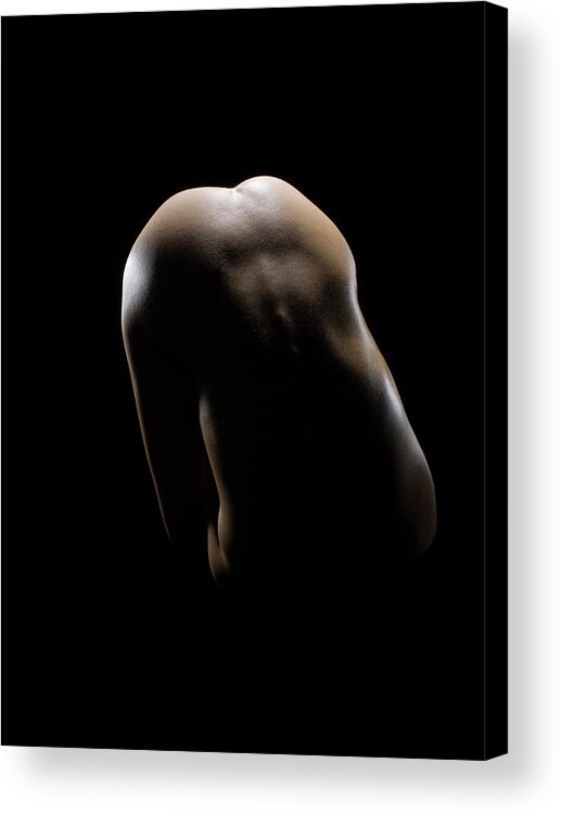 Tranquility Acrylic Print featuring the photograph Beautifing The Curve Of Females Hip by Michael H