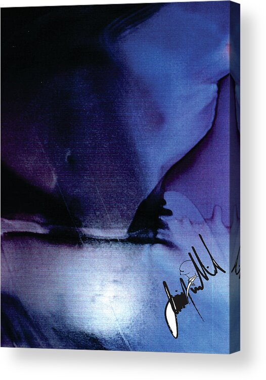  Acrylic Print featuring the digital art Belly by Jimmy Williams