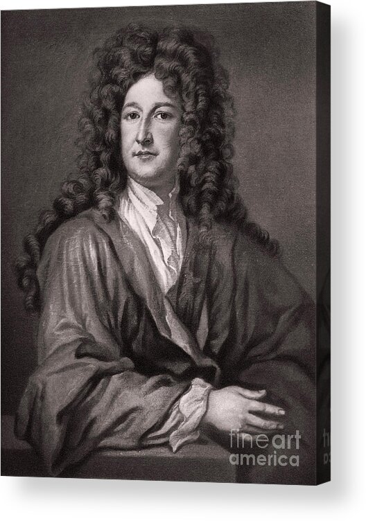 People Acrylic Print featuring the drawing Charles Seymour, 6th Duke Of Somerset by Print Collector