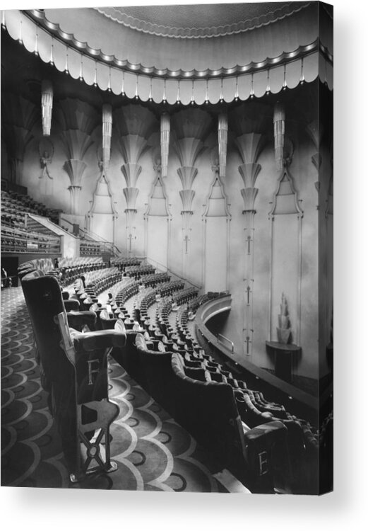 1930-1939 Acrylic Print featuring the photograph Circle In Cinema by Sasha